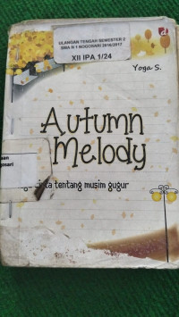 Image of Autumn melody : lagu cinta tentang musim gugur